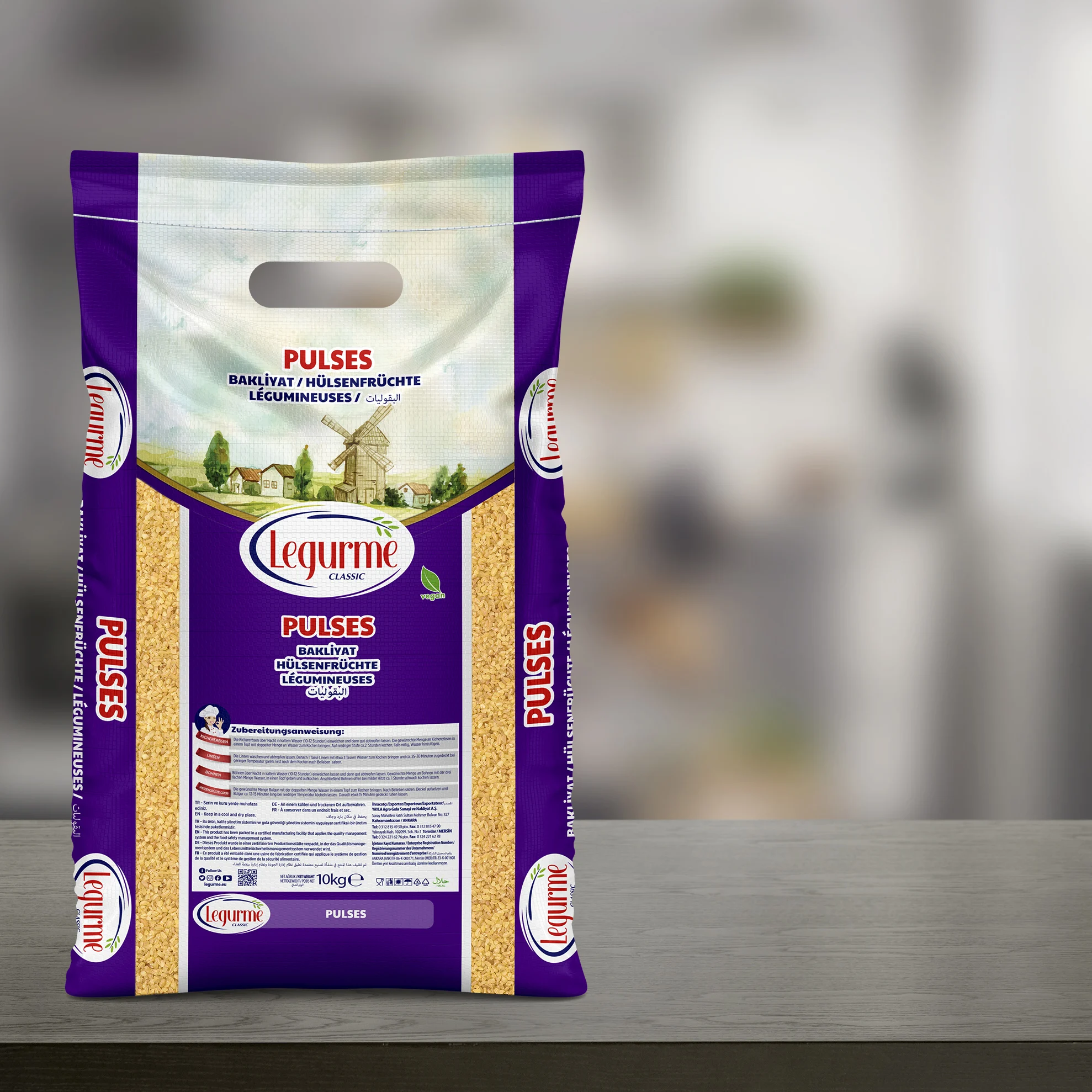 Legurme High Quality Best Price 10 Kg Coarse Bulghur  | Shelf Life 24 months | Dry Product | Custom Packaging  | Made in Turkey