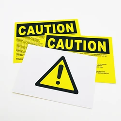 Free Sample Double Side Printing Eyelash Care Instruction Business Card Aftercare Cards For Lash Extension