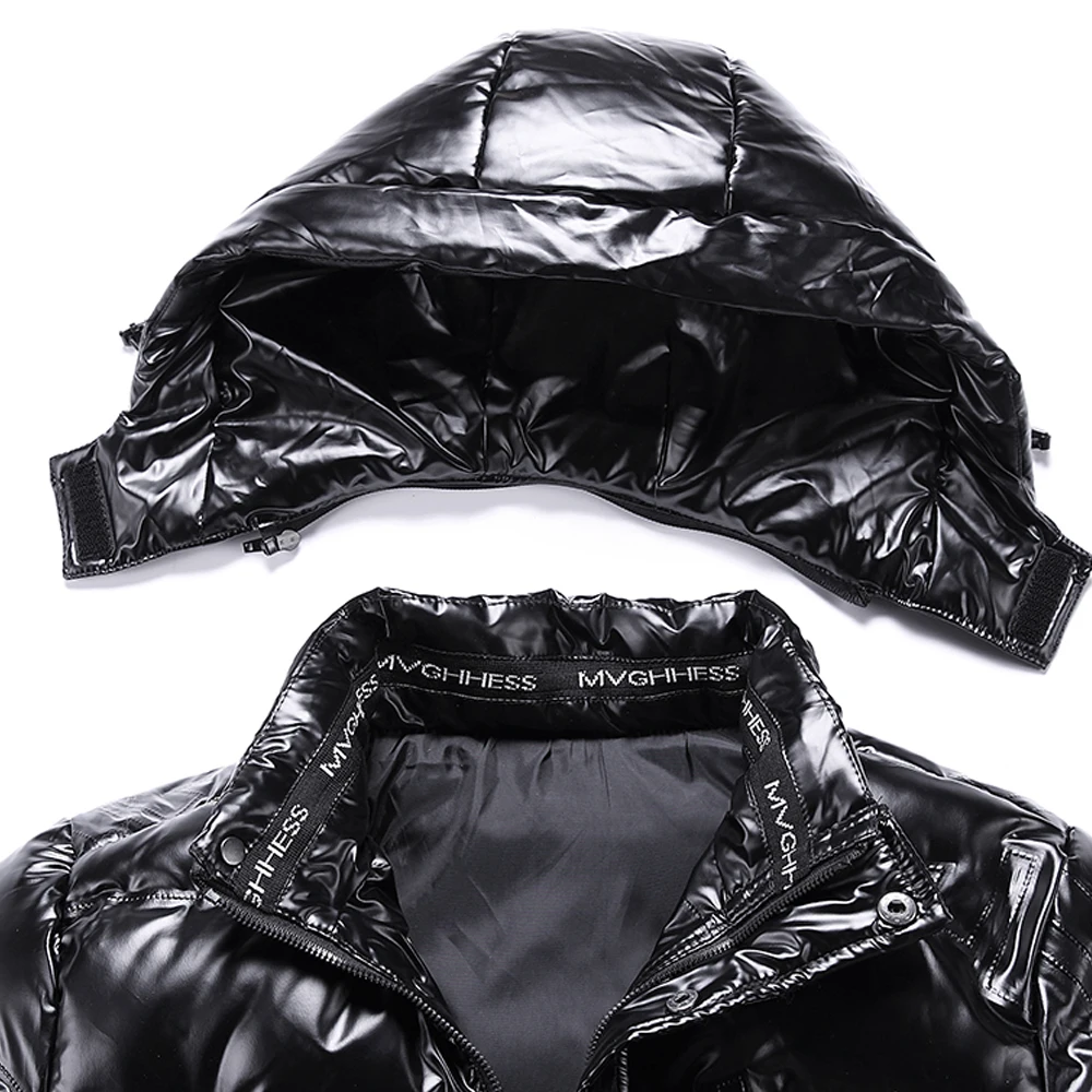 Warm Winter Outdoor Coats Mens Shiny Puffer Parka Jackets 2021 Pakistan