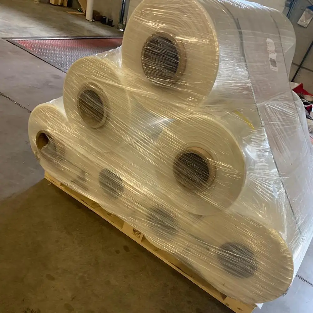 
Rolls PE PA Plastic TRANSAPRENT ANTWERP EUROPE 25 MT 