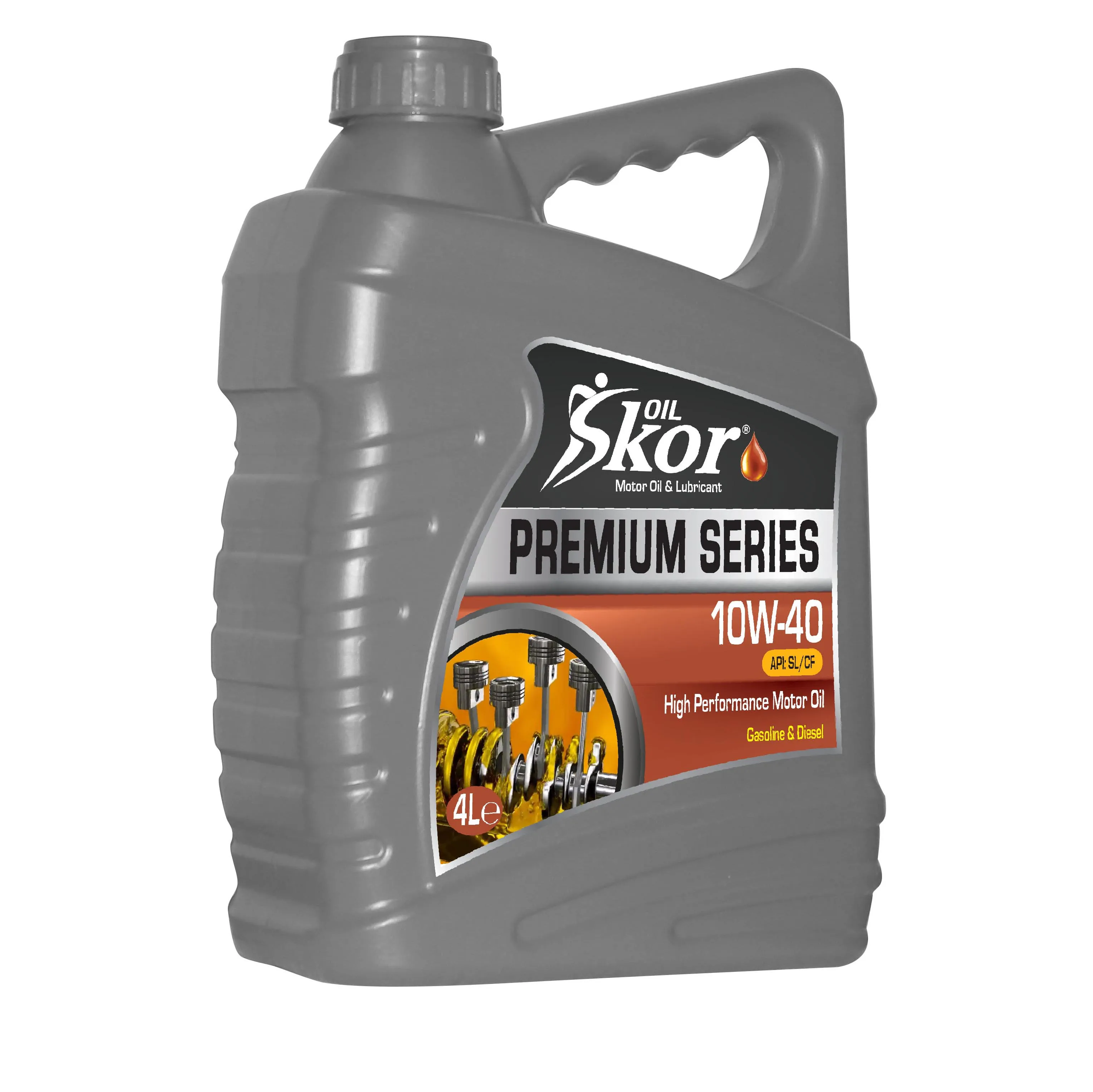 SkorOil 10w40 SL/CF Semi Synthetic 1000 Liter High Performance Motor Oil Premium Series Engine Oil Lubricants