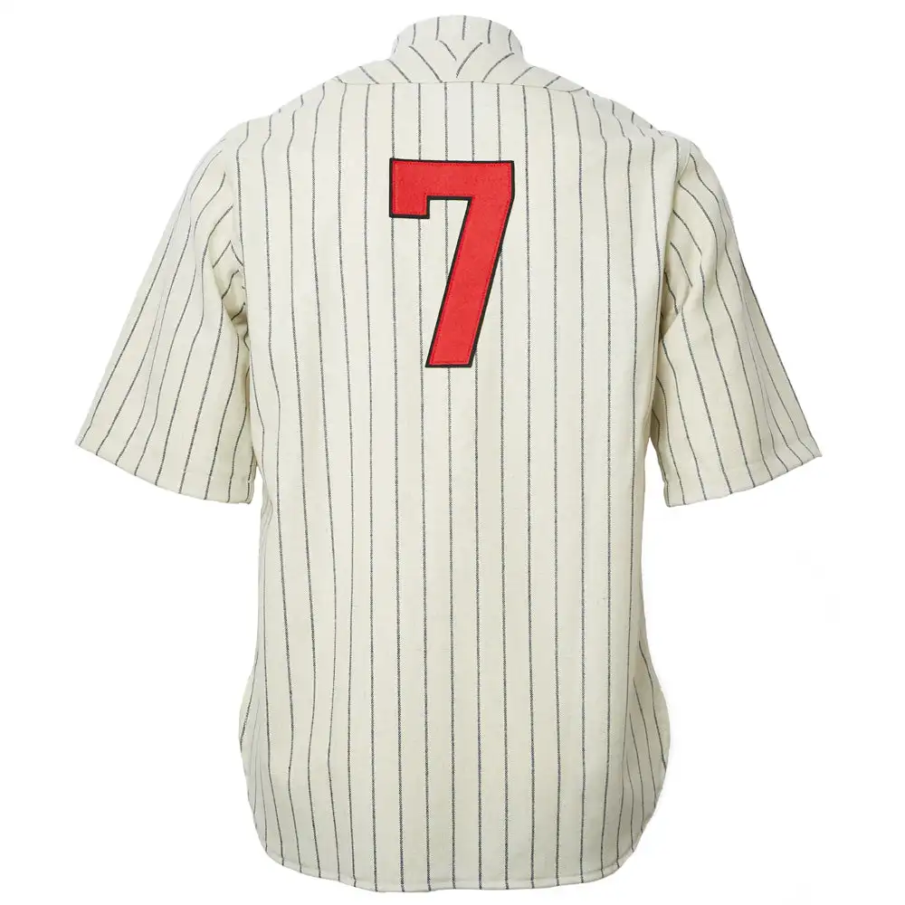 Youth Mens Strip Softball Baseball Uniforms Stitched Baseball Jersey Custom Sublimated Embroidery Shirts XXL Kawasaki Unisex OEM