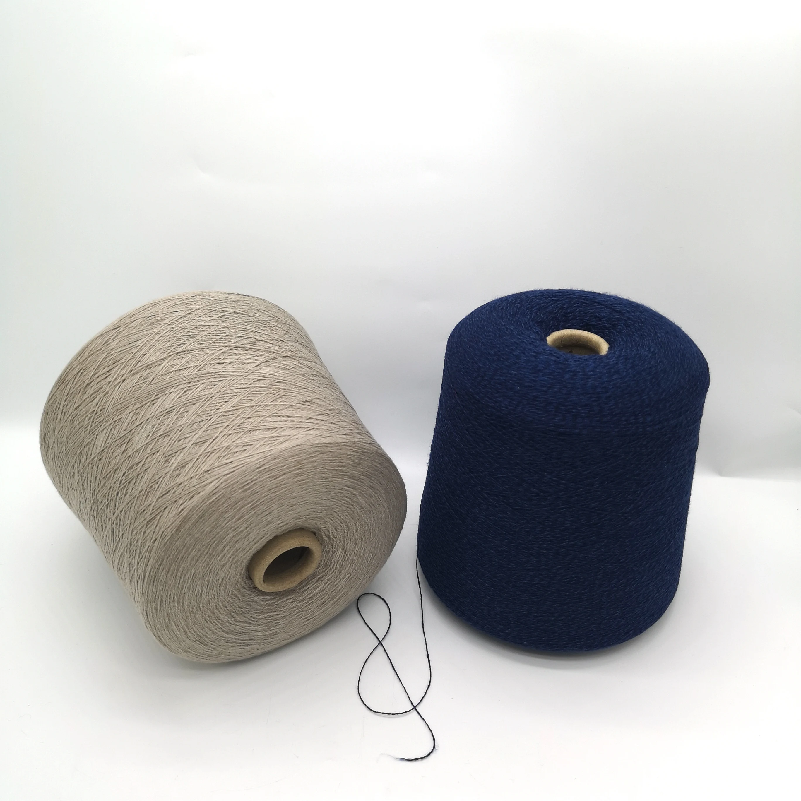 100% Cashmere Yarn 26/2 NM Natural Pure Computer Knit Woolen