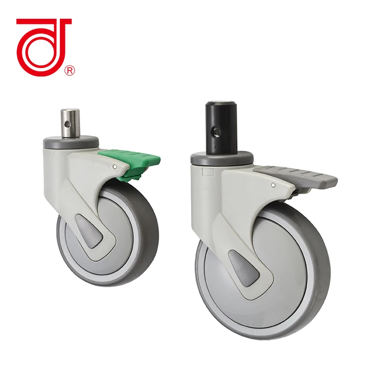 
Medical casters wheel parts with bearing 