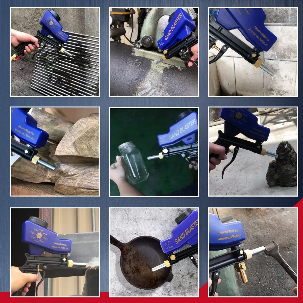 Portable Shot Blasting Machine Sandblasting Gun Taiwan Tool