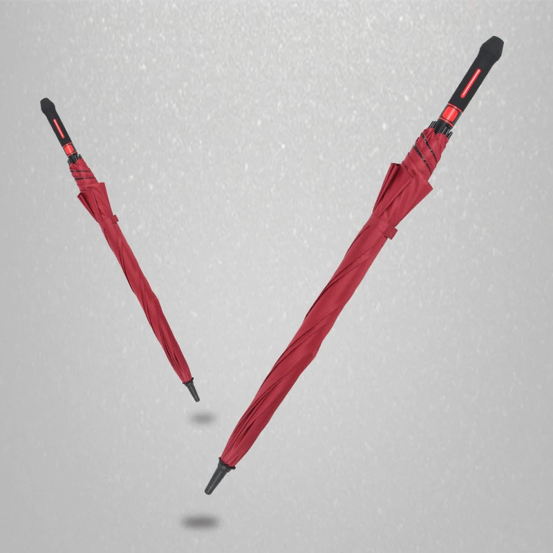chinese commercial colorful designed plastic handle windproof golf umbrella for weddings decoration
