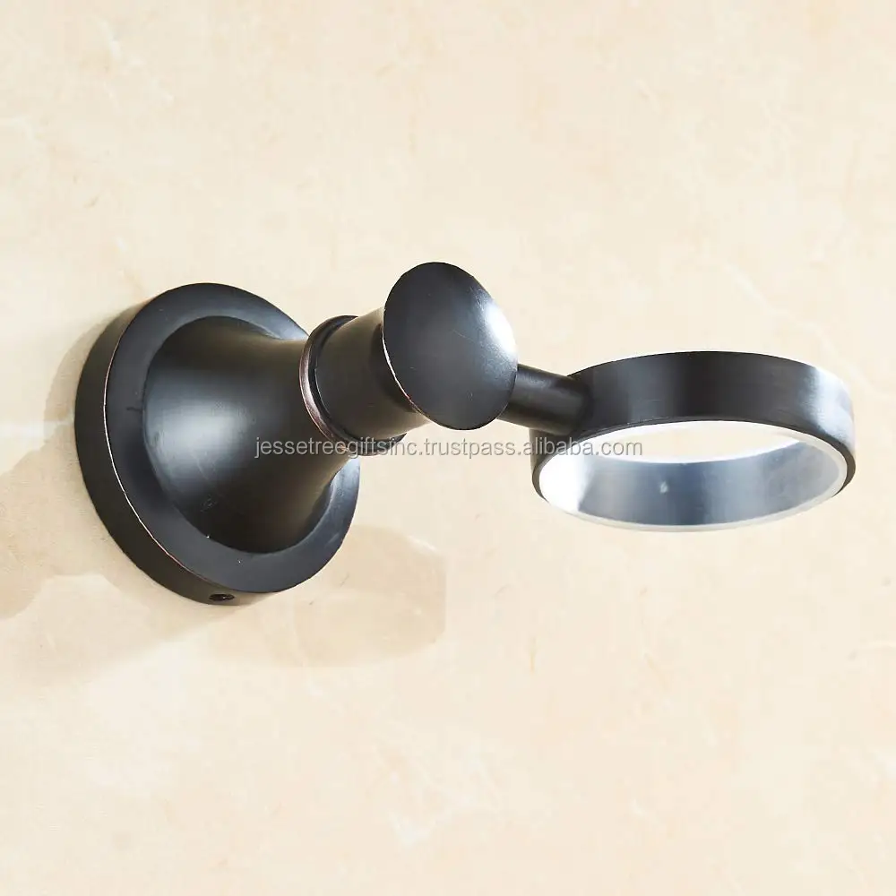 Oil Rubbed Bronze Toothbrush Holder & Toothbrush Cup Set Retro Bathroom Accessories Toothbrush Cup Holder Wall Mounted