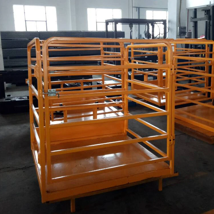 Vertical wall mounted electric warehouse cargo 6m 8m 10m one floor lift Lifting Platform