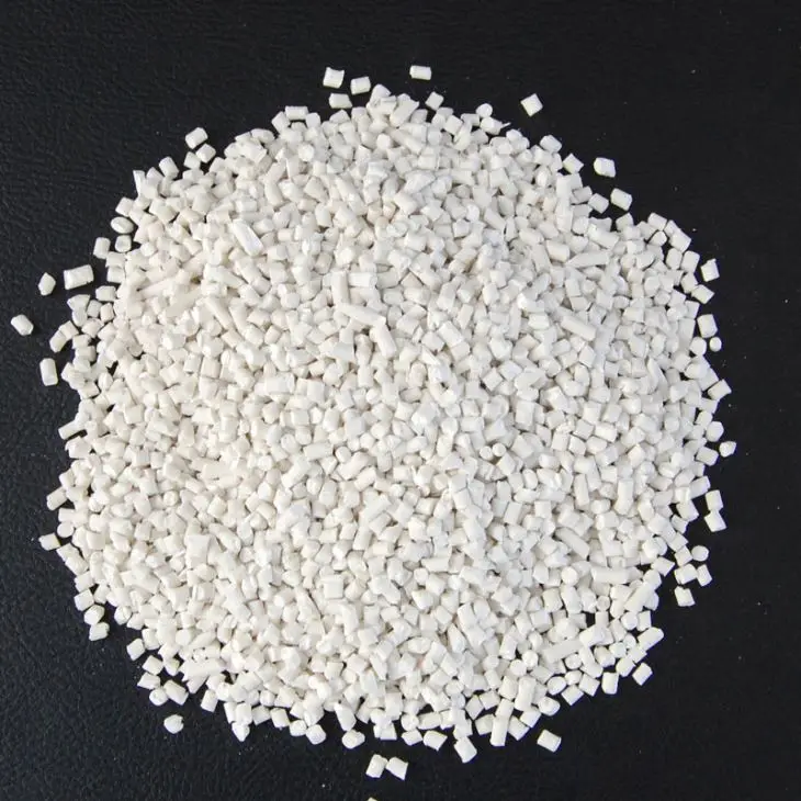  Лучшее качество 98% белый наполнитель CACO3 маточный для HDPE/ LDPE/ LLDPE/ PP (полипропилен) из Вьетнама