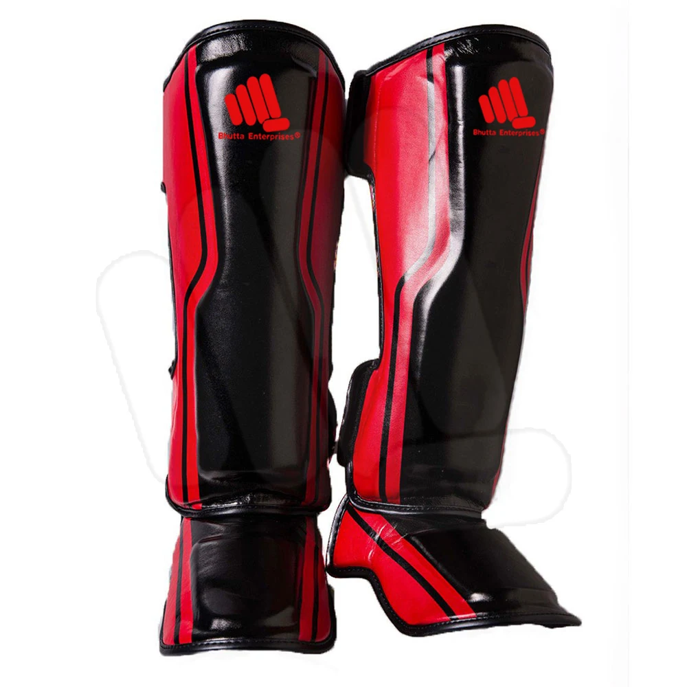 Shin Instep Pads MMA Leg Foot Guards Muay Thai Protector Kick Boxing Guard