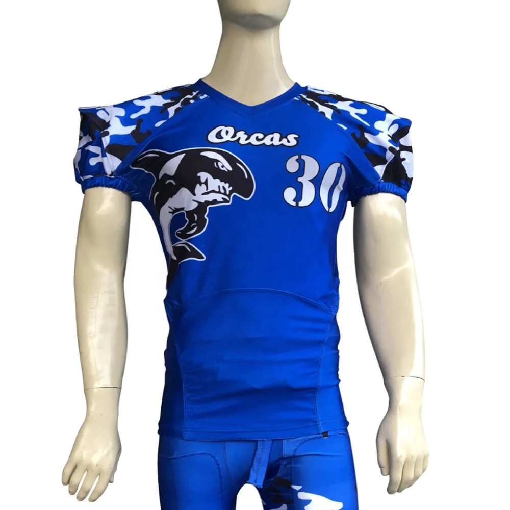 2022 New Style Sublimation Printed Camouflage Design American Football Jersey/Custom Team Logo Player American Football Jerseys