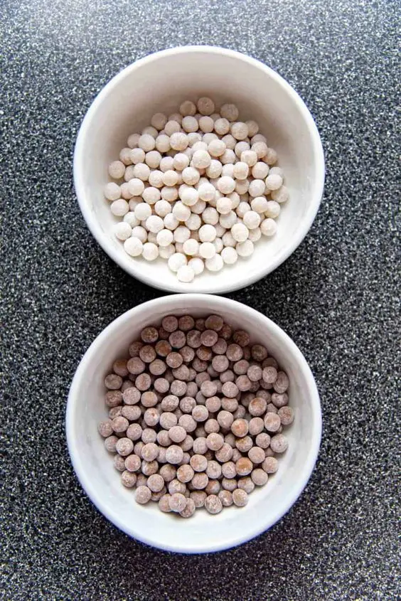 Tapioca Pearls High Content Boba Bubble Sago Ball/Sago Pearls Quick-cooking For Milk Tea Smoothies