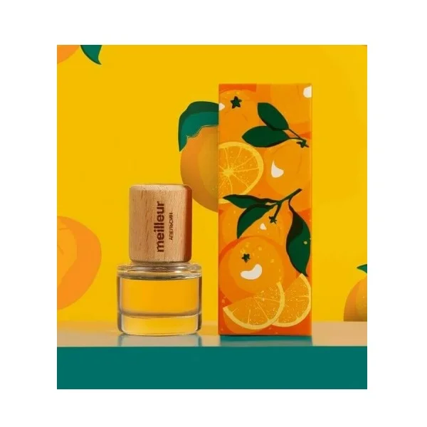 Освежитель воздуха для автомобиля лучший автомобильный и домашний парфюм серии FRUCT с ароматом апельсина