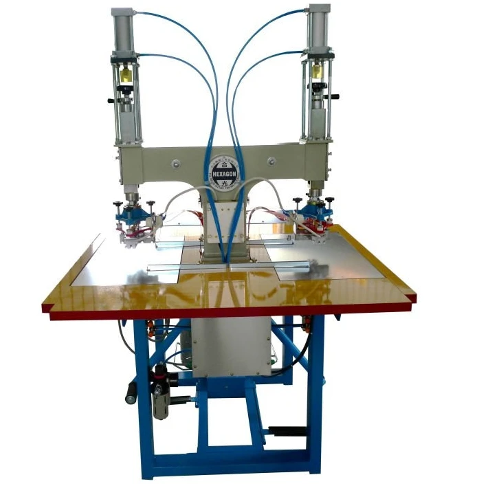 Heat Press Machine Double head high frequency welding machine for PVC raincoat rain shoes