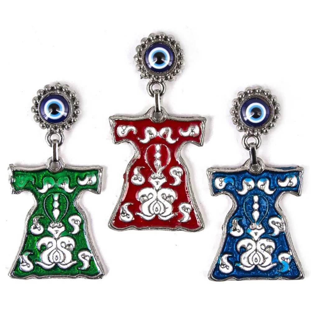 Zinc Alloy Caftan Shaped Colorful Fridge Magnet From Turkey