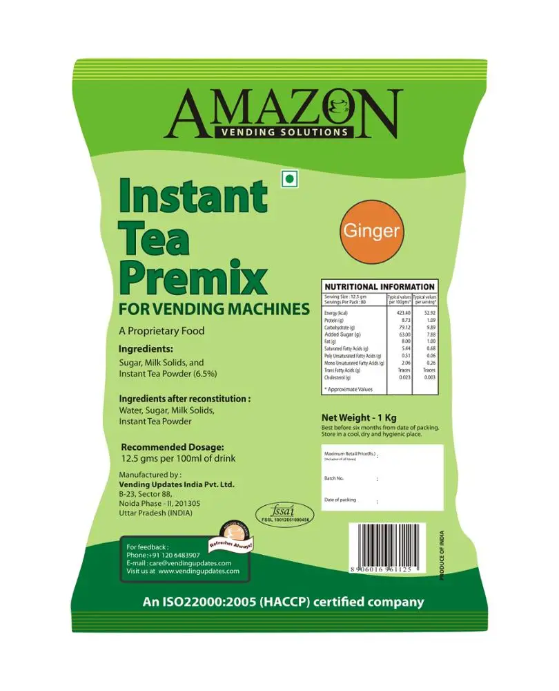 
 Мгновенный имбирный чай премикс 1 кг  