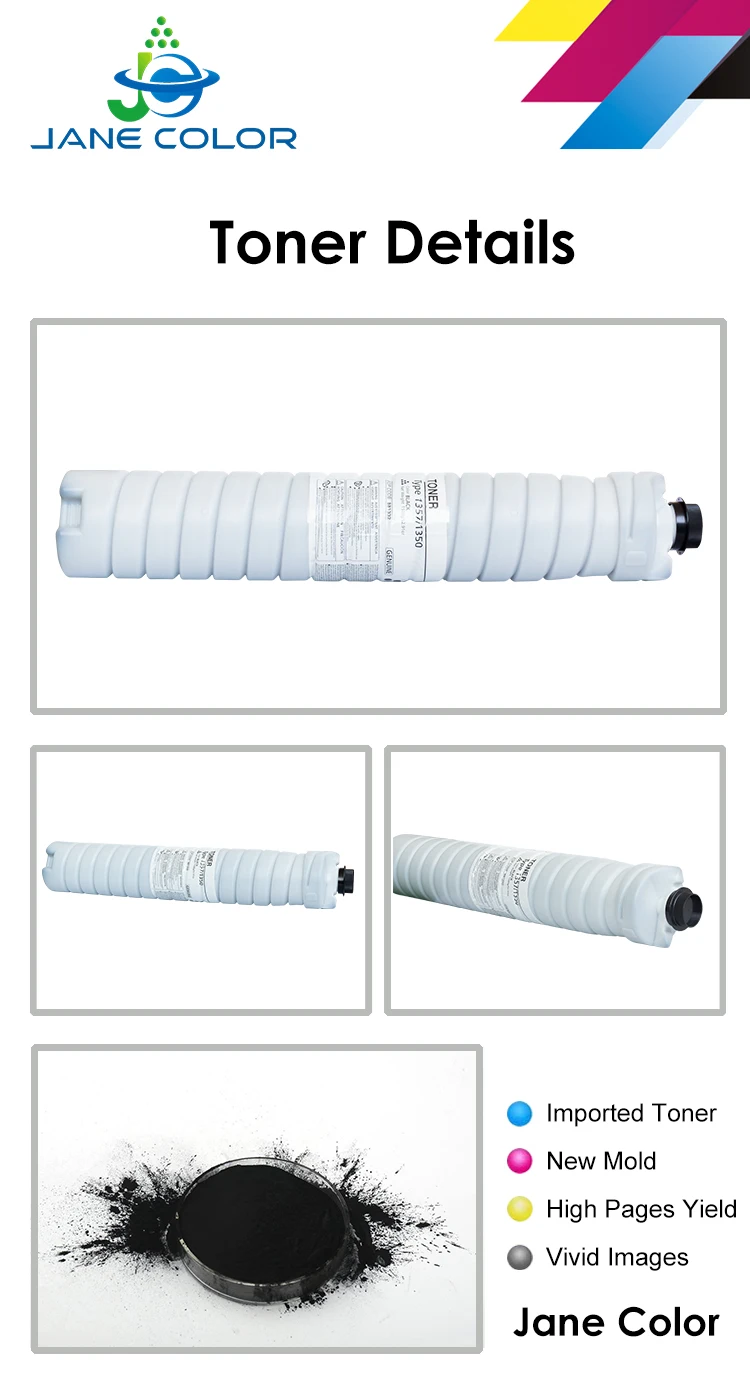 Jane Color Fo r Aficior MP9000 MP1100 MP1350 106EX 1356EX Pro 1107EX 1357 1357EX 906EX 907EX For Ricoh High Speed Machine Toner