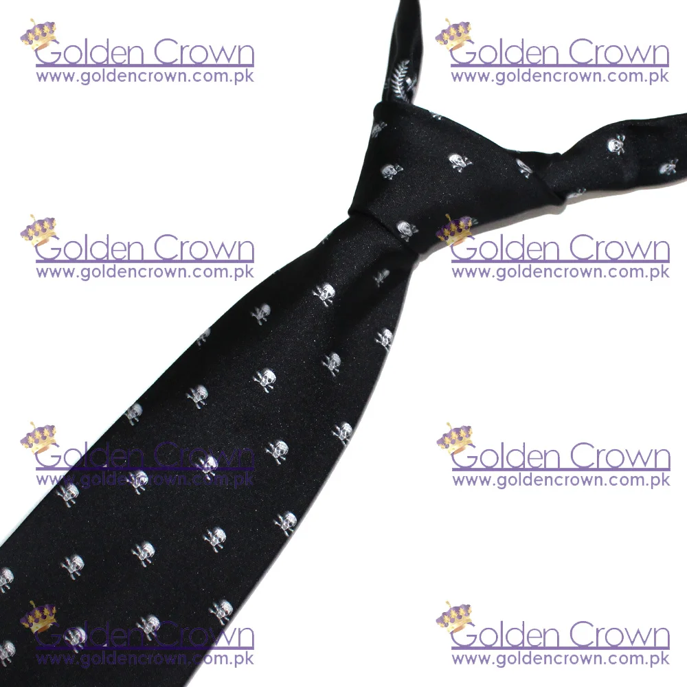 Масонская атрибутика Freemason галстук с черепом кость | Мужской Шелковый