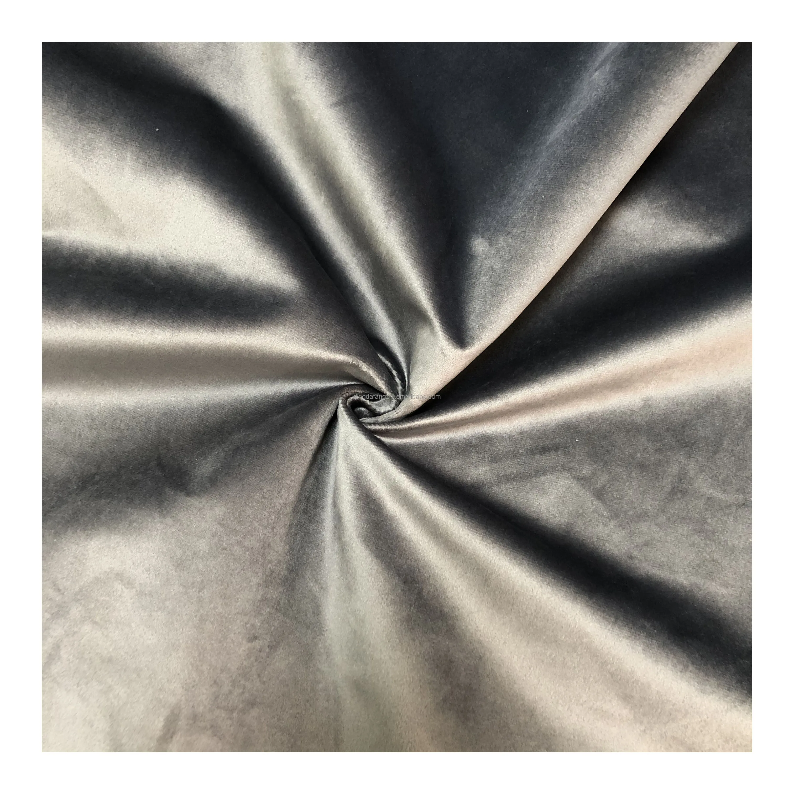wholesale sofa fabric velvet material 100%polyester for home textile upholstery high quality