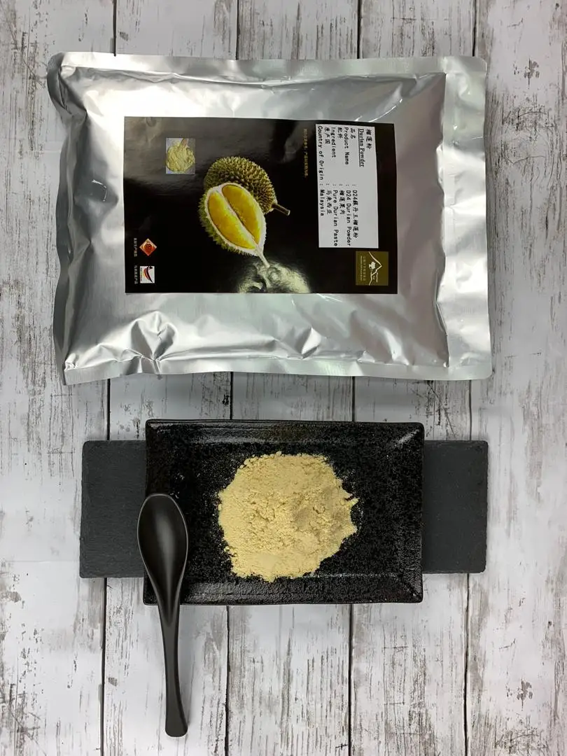 Замороженный сушеный порошок дуриана, Высококачественная замороженная паста для фруктов D24 из малайзии
