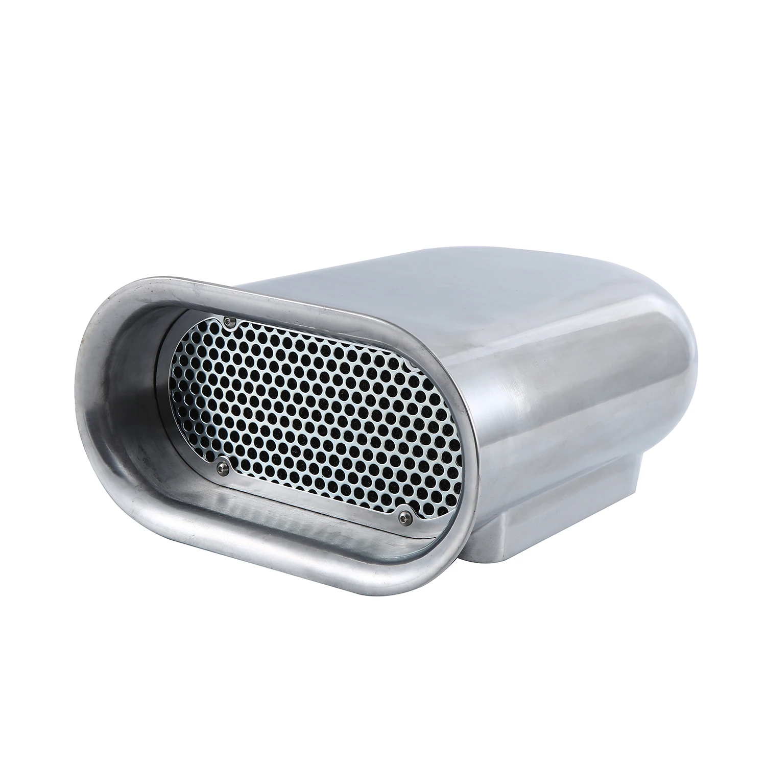 Smooth Hilborn Style Air Scoop Aluminum Polished for Single 4 BBL Carb Mounting Muscle Car Parts