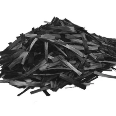 Отходы углеродного волокна переработанная пряжа рубленое волокно низкая цена хорошее качество лидер продаж