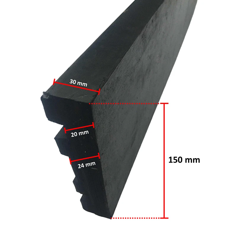 High Quality Direct Factory 200mm Width Wall Guard Protector For Car Park Walls and Columns Warranty of 5 Years Made in Malaysia