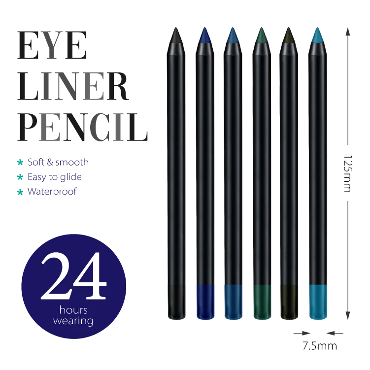 
private label service ODM & OEM makeup - cosmetic product waterproof beige eyeliner pencil 