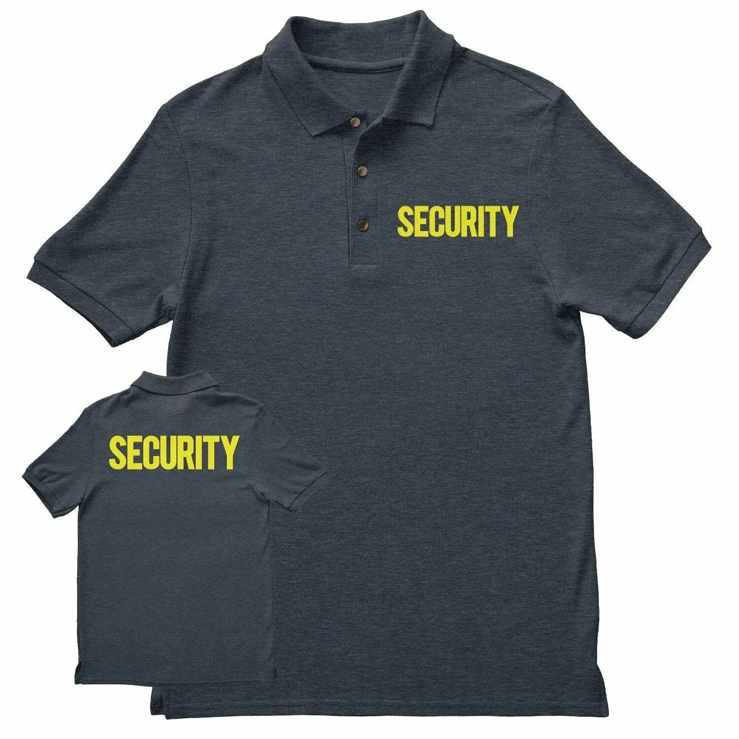 Police Security Polo T Shirts Best Screen Printing Cotton Polyester Unisex Security Polo Shirts
