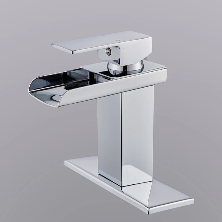 Черный и золотой и хромированный смеситель для ванной комнаты, матовый черный водопад, смеситель для ванной с одной ручкой, сантехника для раковины