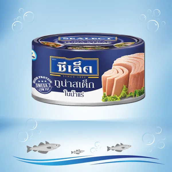 Консервированная рыба тунца в весенней воде 165 г вкусное качество премиум-класса из Таиланда за 100% экспорт для оптовой продажи