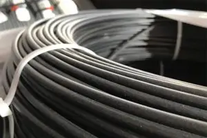 Top quality Italian thermoplastic coated steel strands