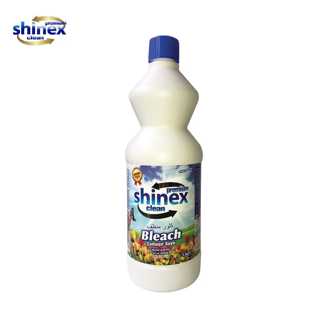 WHolesale chlore Bleach 1L for Household and Laundry Floral Perfume laundry washing and cleaner Bleach OEM ODM PL made in Turkey