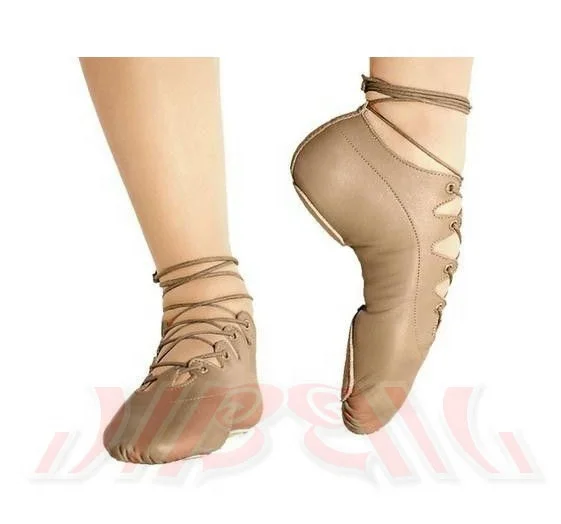 Eco-friendly material irish ghillies suede sole leather dance shoes