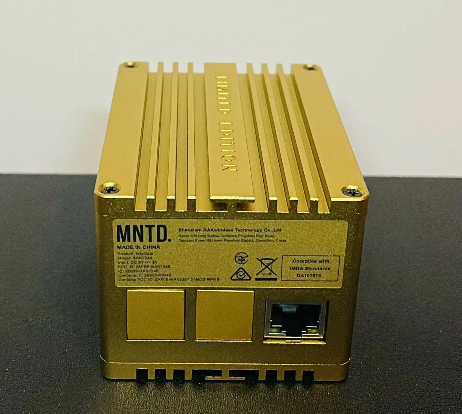 DIscount Price MNTD RAcK Goldspot Helium Hotspot Miner 8GB US 915 MHz EU 868- In Hand - Free Shipping!