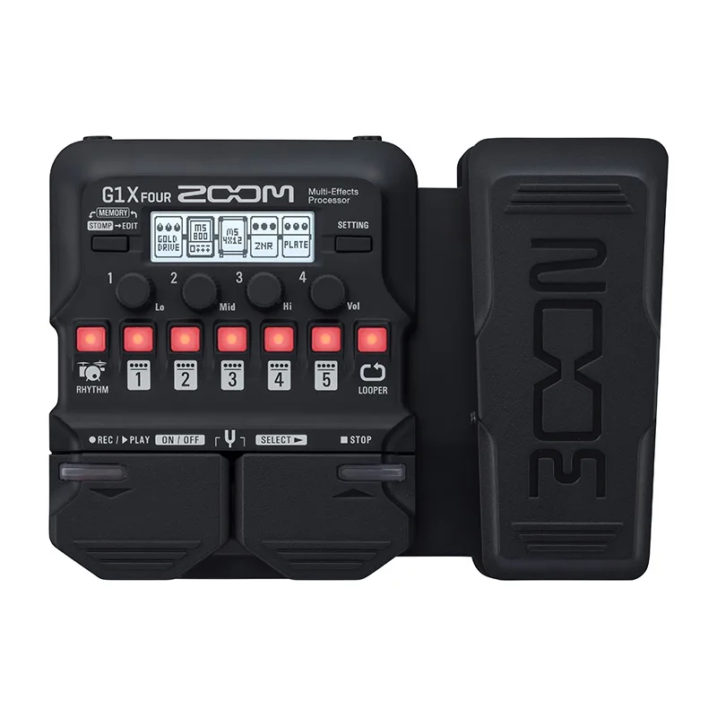 zoom G1x four electric Multi guitar effects pedal
