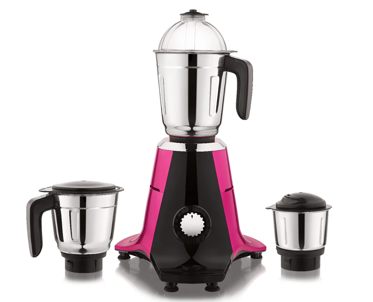 Powerful New Mixer Grinder Food Processor Made In India 550w Heavy Duty Motor With 3 Stainless Steel Jars Flow Breakers