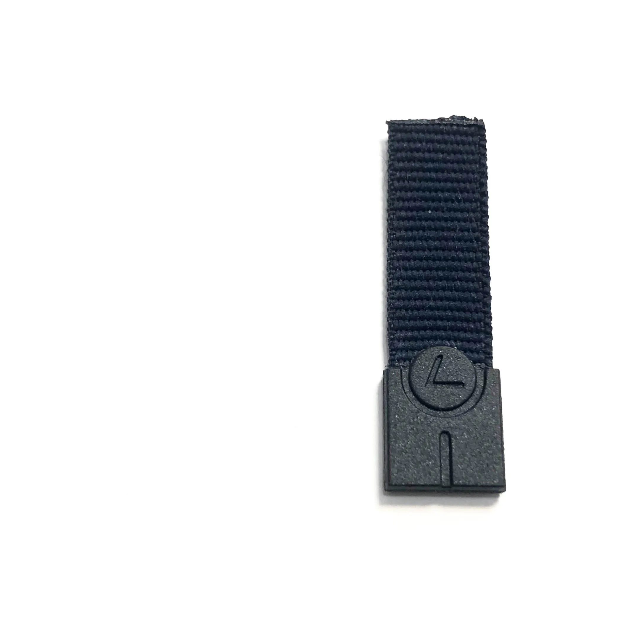 Custom Logo Black Zipper Puller For Garment with texture