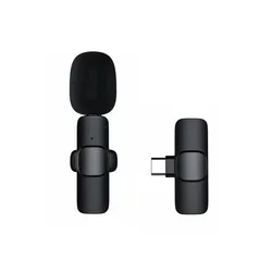 Live Broadcast Noise Cancelling Mini Portable Audio Video Recording Microfonoe for iPhone Mic Wireless Lavalier Microphone