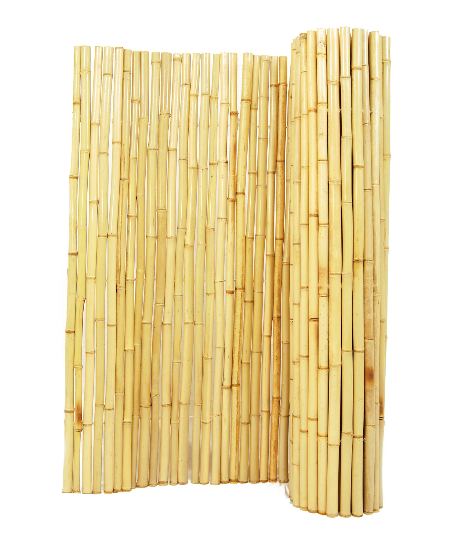 High quality Smoke Bamboo fences for garden 100% Vietnamese natural forest bamboo easy to assemble environmentally friendly