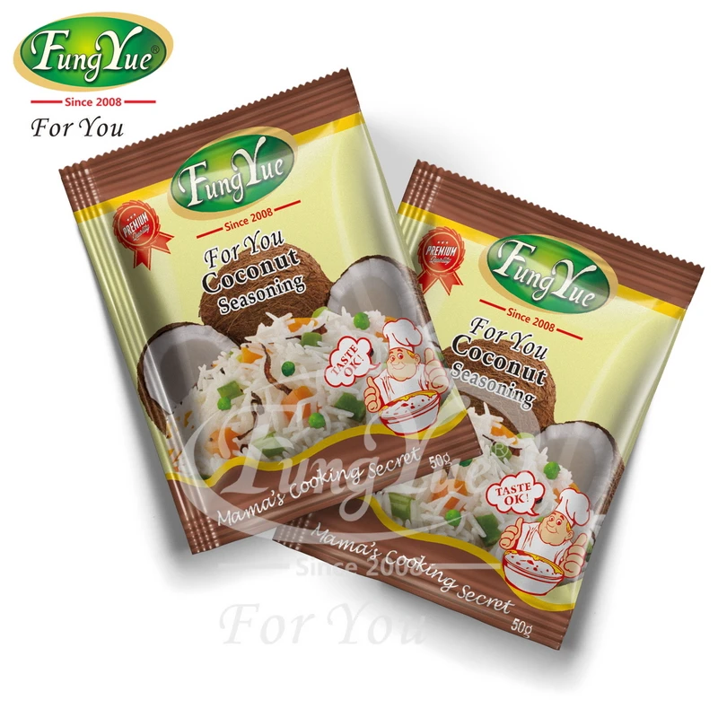 Hot Product 50g Instant Chinese Brand 2021 Hot Sale Instant Taste Coconut Seasoning Powder