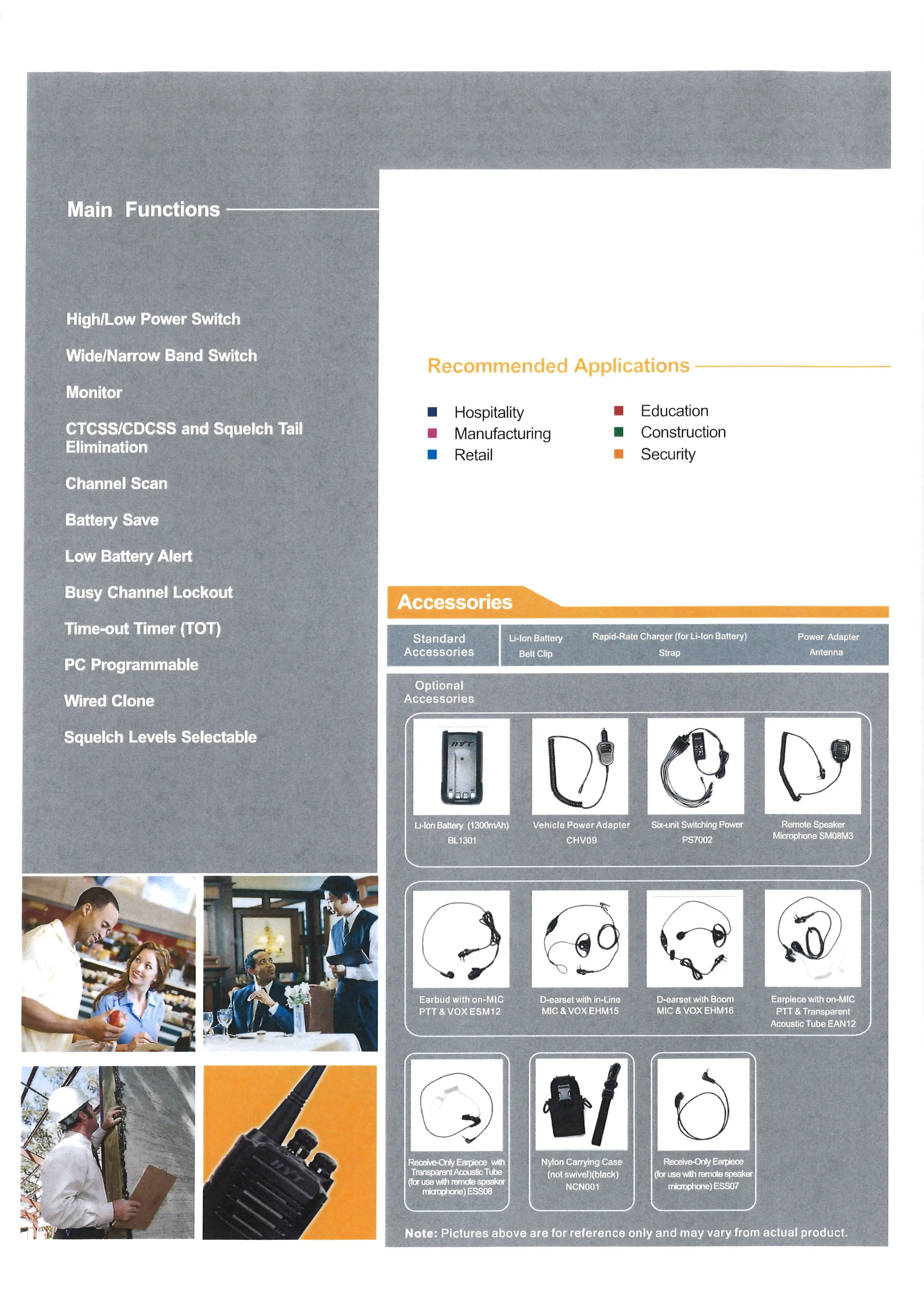 HYTERA TC-508 аналоговый портативной