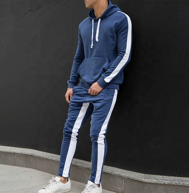 good quality plain cotton hoodie sweat suits wholesale jogging suits sport  track suit