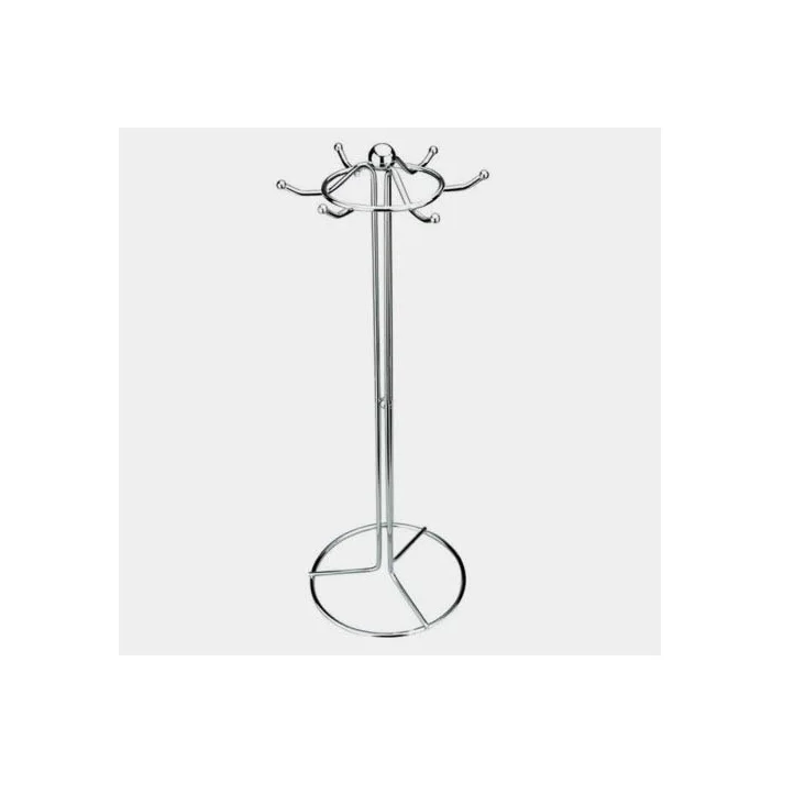 Green Color Metal 6 Hook Coffee Cup Dryer Kitchen Coffee Mug Tree Countertop Tea Cups Holder Stand Electroplating