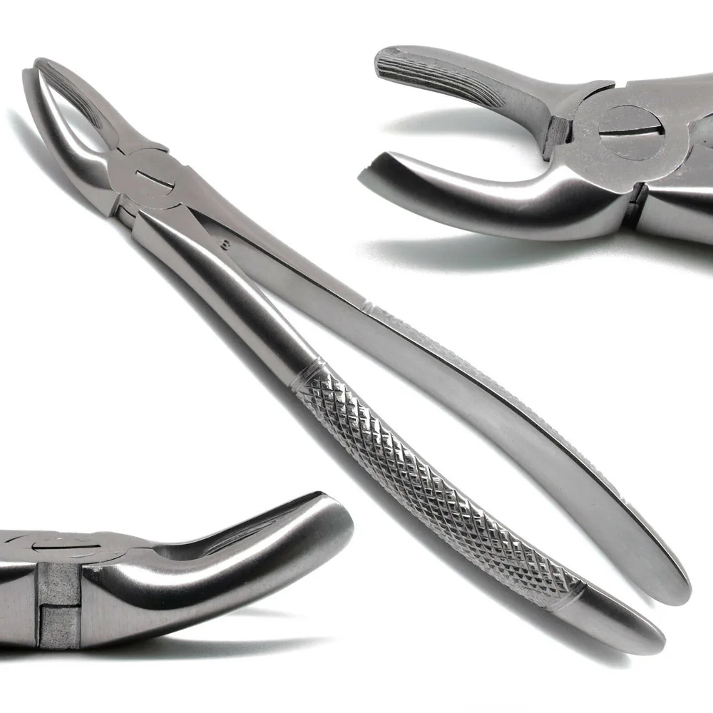  Немецкий набор из 4 предметов щипцы для удаления зубов стоматологические инструменты имплантация при переломе верхняя нижняя часть универсальный комплект