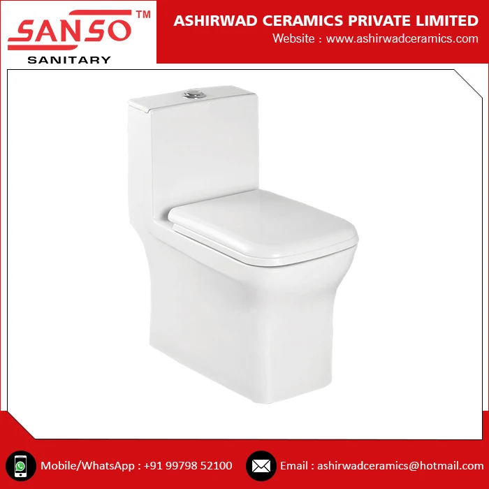 Wholesale Selling Latest New Design One Piece Toilet Water Closet High Quality W.C. Available at Reasonable Price