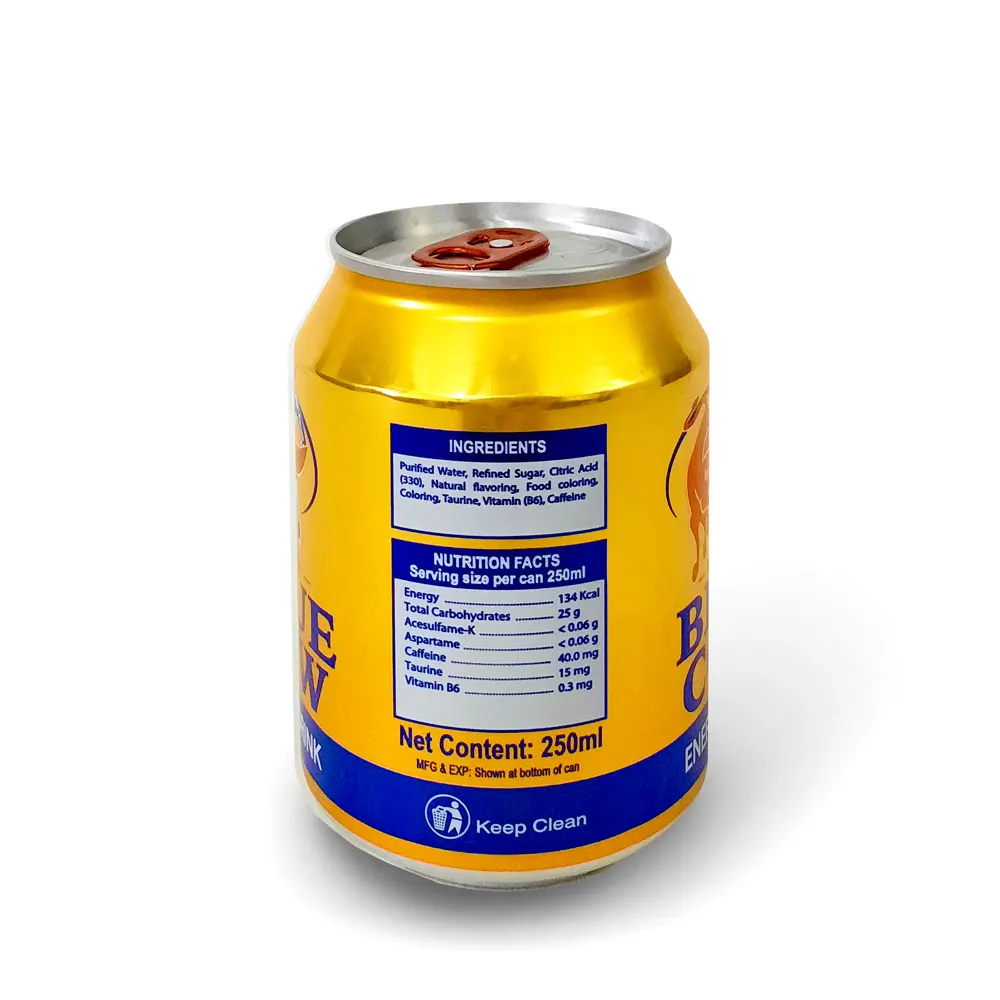 OEM Private Label of Energy Drink 250ml x 24 cans