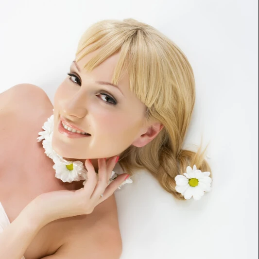 Aromaland натуральное массажное масло для лица, ромашка-16 унций