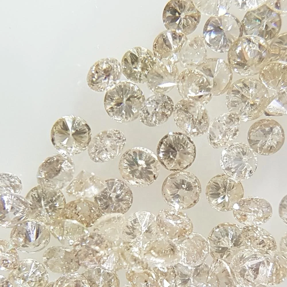 0.7-1mm I1 Clarity J Color Natural Loose Brilliant Cut Real Diamonds from Earth Small Size