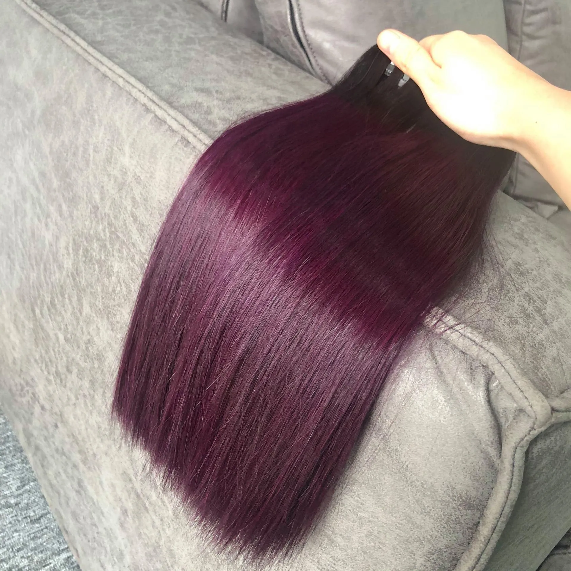 Бесплатный образец роскошные качественные вьетнамские необработанные натуральные волосы для наращивания